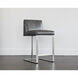 Dean 35.5 inch Stainless Steel / Cantina Magnetite Counter Stool